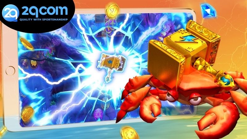Bắn cá 3D đẹp mắt 2qcom chơi mê ly 2 Bắn cá 3D đẹp mắt 2qcom