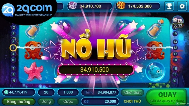 Quay hũ đổi thưởng 2qcom trúng lớn mỗi ngày 3 Cách chơi quay hũ tại 2qcom