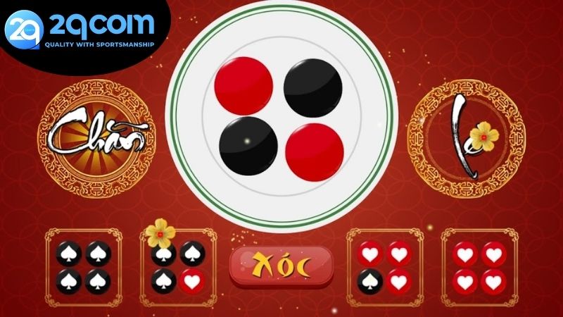 Xóc đĩa trực tuyến 2qcom chơi vui nhận thưởng 2 Xóc đĩa trực tuyến 2qcom